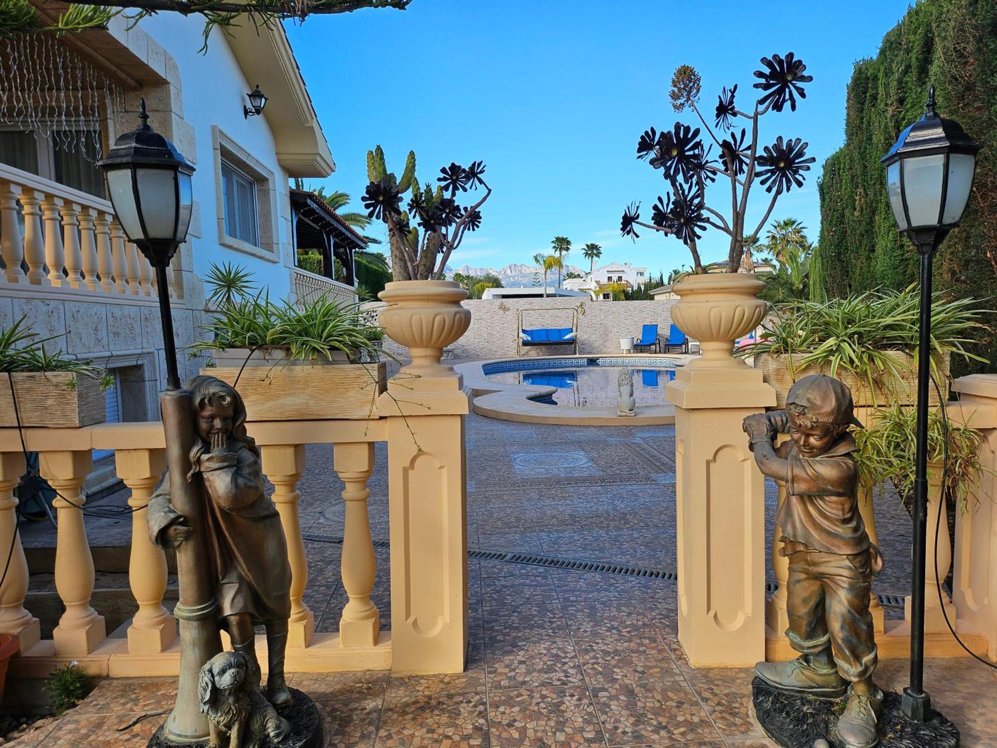Villa Tres Palmeras En Alfaz Del Pi , Albir, Benidorm L'Alfàs del Pi Exterior photo